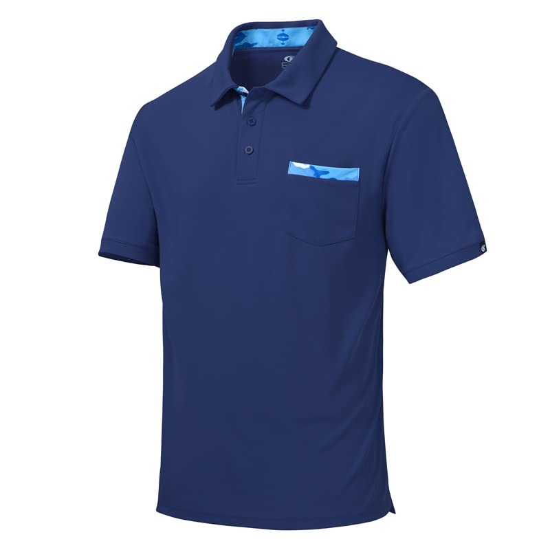 Men's Breathable Short Sleeve Golf Shirt