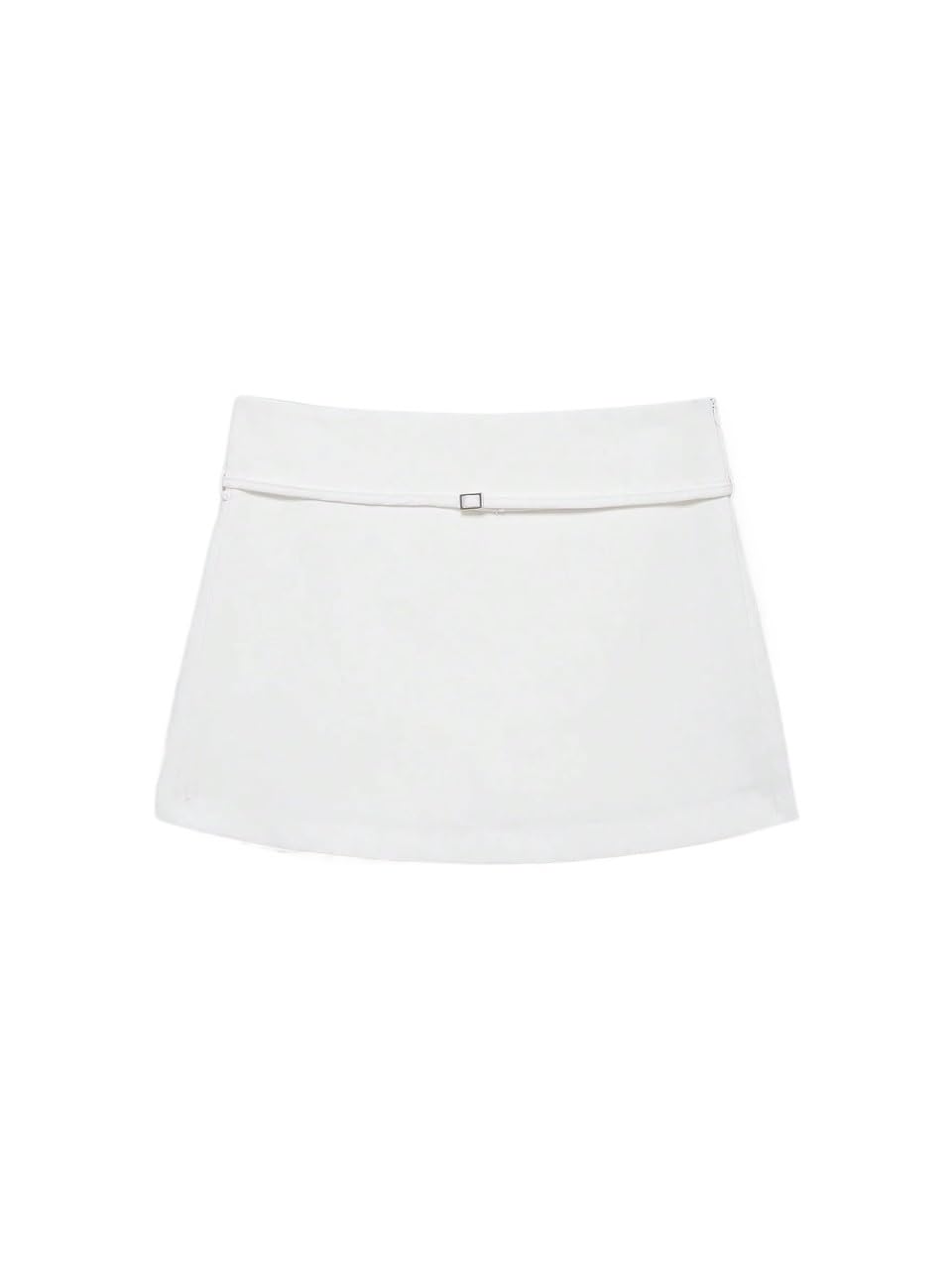 Women's Athletic Skort with Zipper Waist