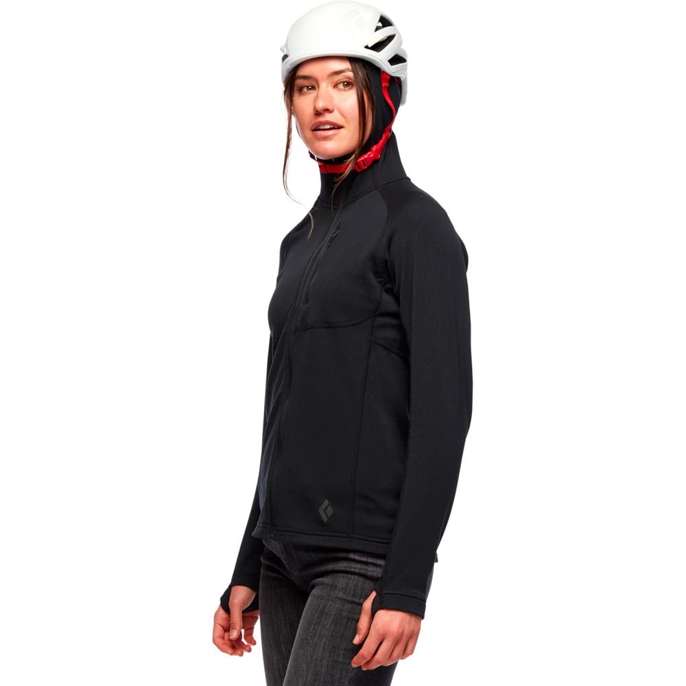Black Diamond Equipment W Coefficient Fleece Hoody - Black - Small