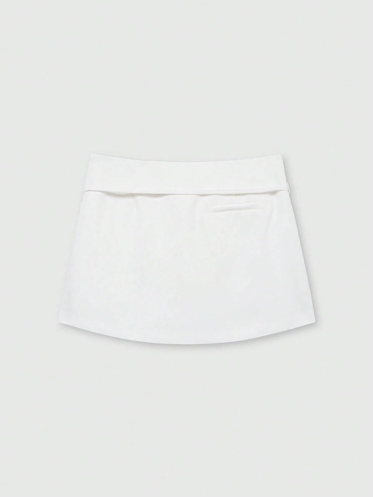 Women's Athletic Skort with Zipper Waist