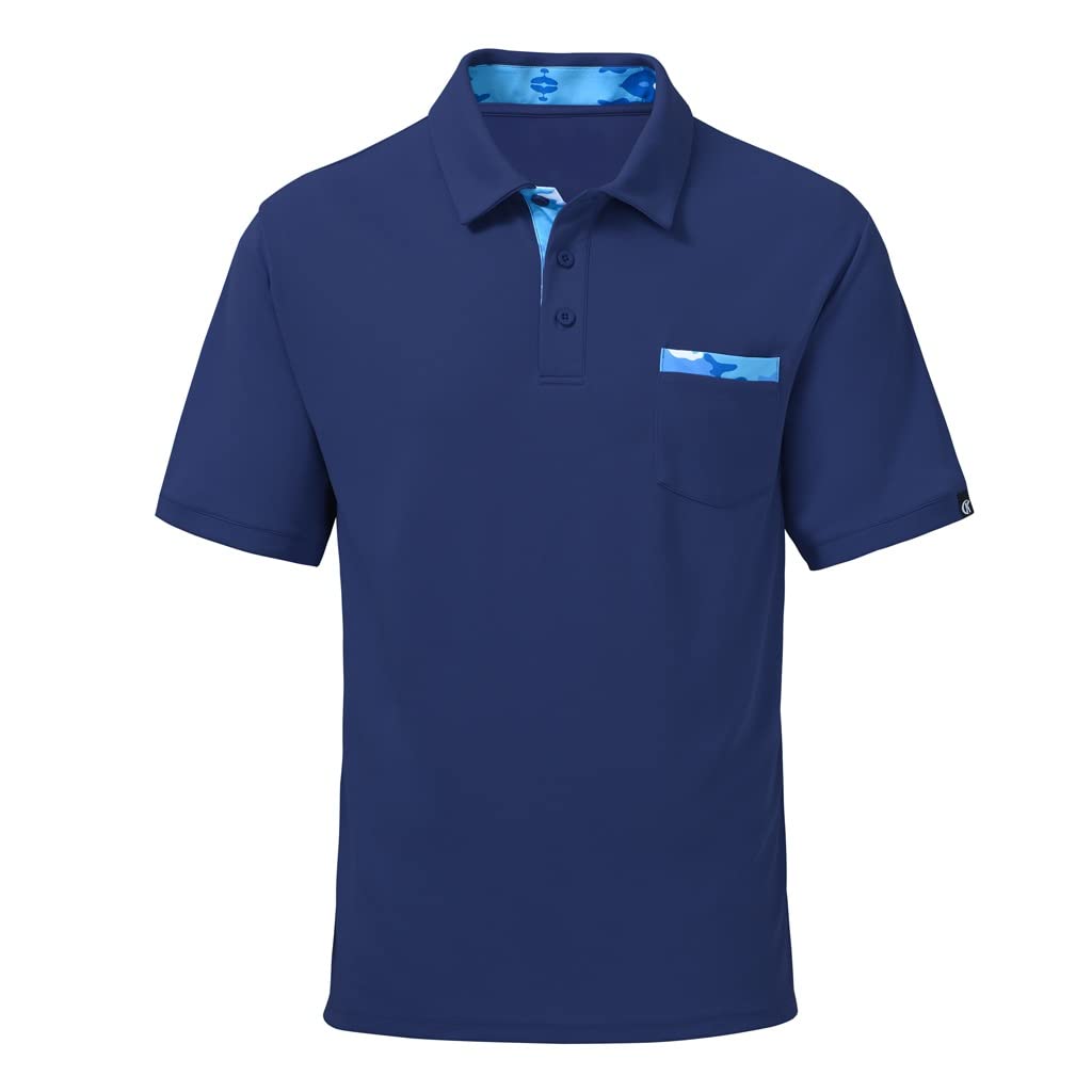 Men's Breathable Short Sleeve Golf Shirt
