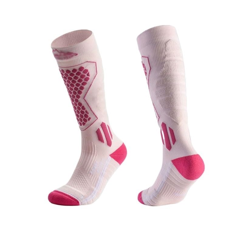 QVEZPRYX Men's Winter Warmth Women's Calf Socks Cycling Compression Stockings