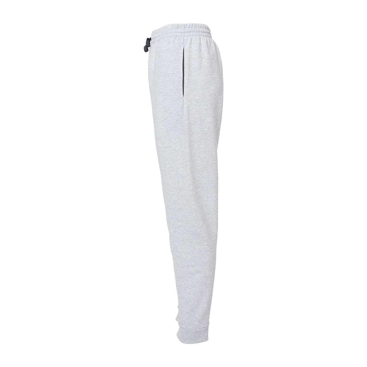 Plain Pocketed Sweatpants (Ash) - Ash - Large