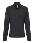 Adidas Women's 3-Stripes Full-Zip Jacket With Custom Embroidery