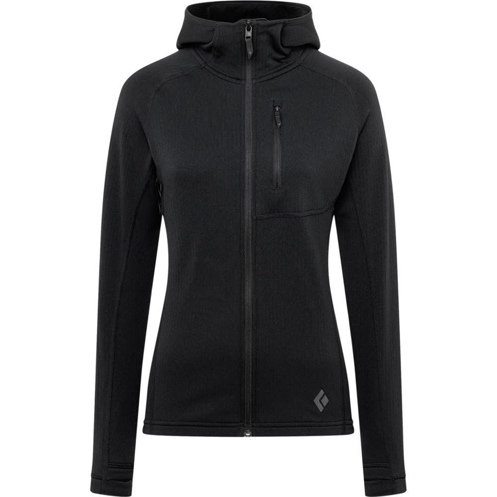 Black Diamond Equipment W Coefficient Fleece Hoody - Black - Small