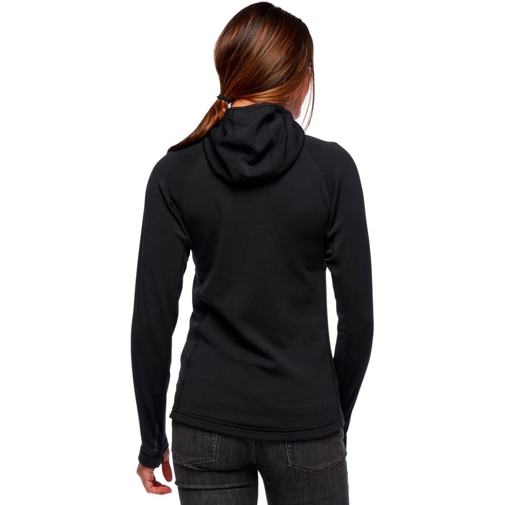 Black Diamond Equipment W Coefficient Fleece Hoody - Black - Small