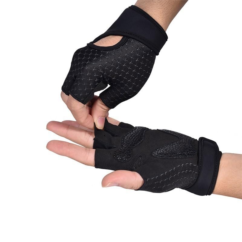 Unisex Half-Finger Weight Training Gloves