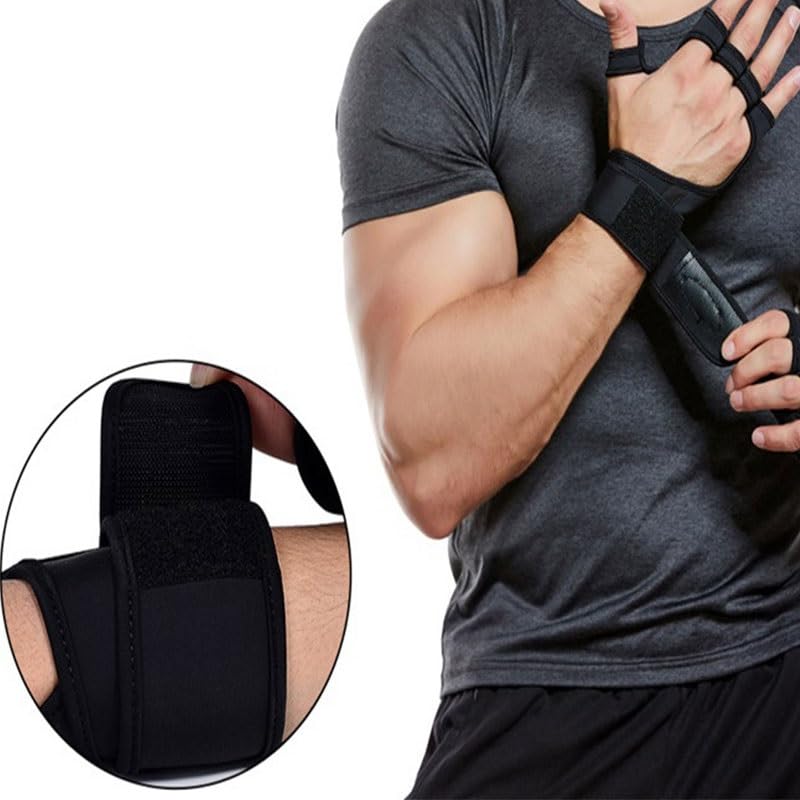 Half-Finger Weightlifting Training Gloves