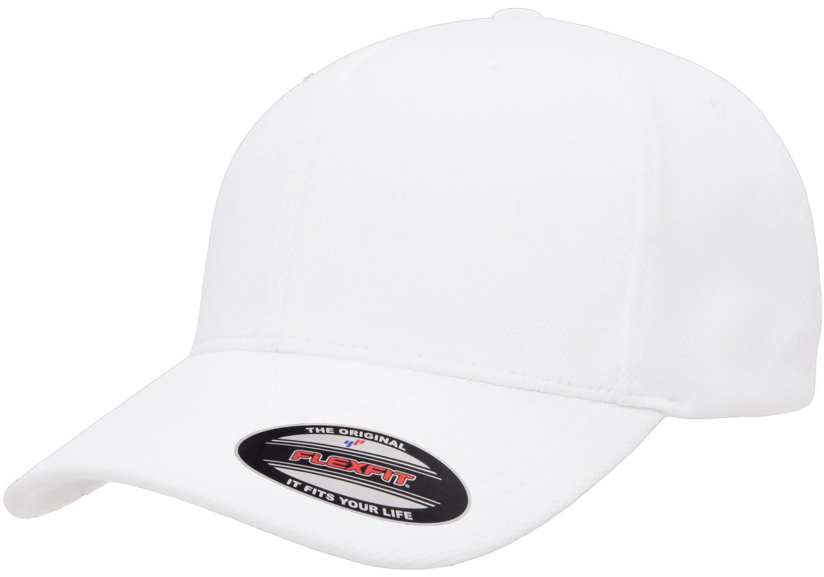 Flexfit Men's Cool & Dry Sport Cap - Fitted 6597 Baseball Cap - Bulk, Blank Hats