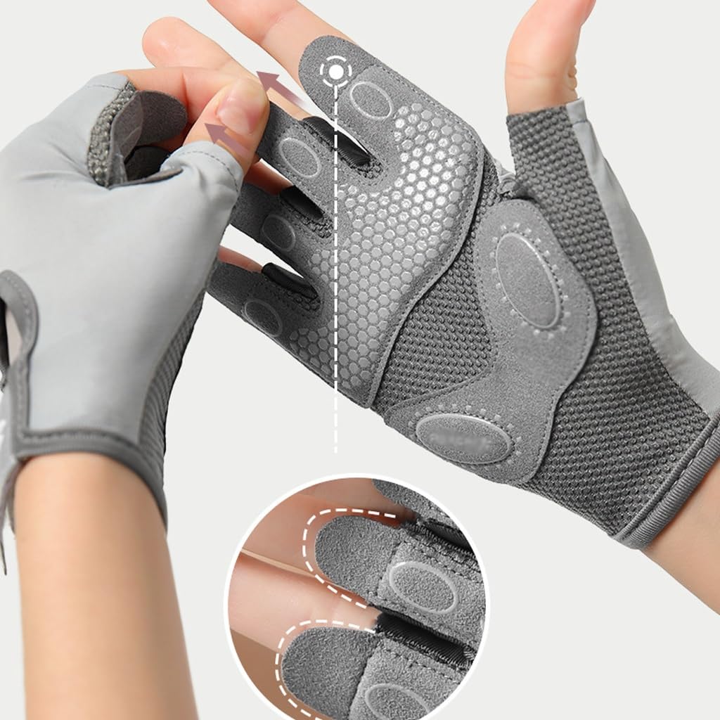 Women's Half-Finger Training Gloves