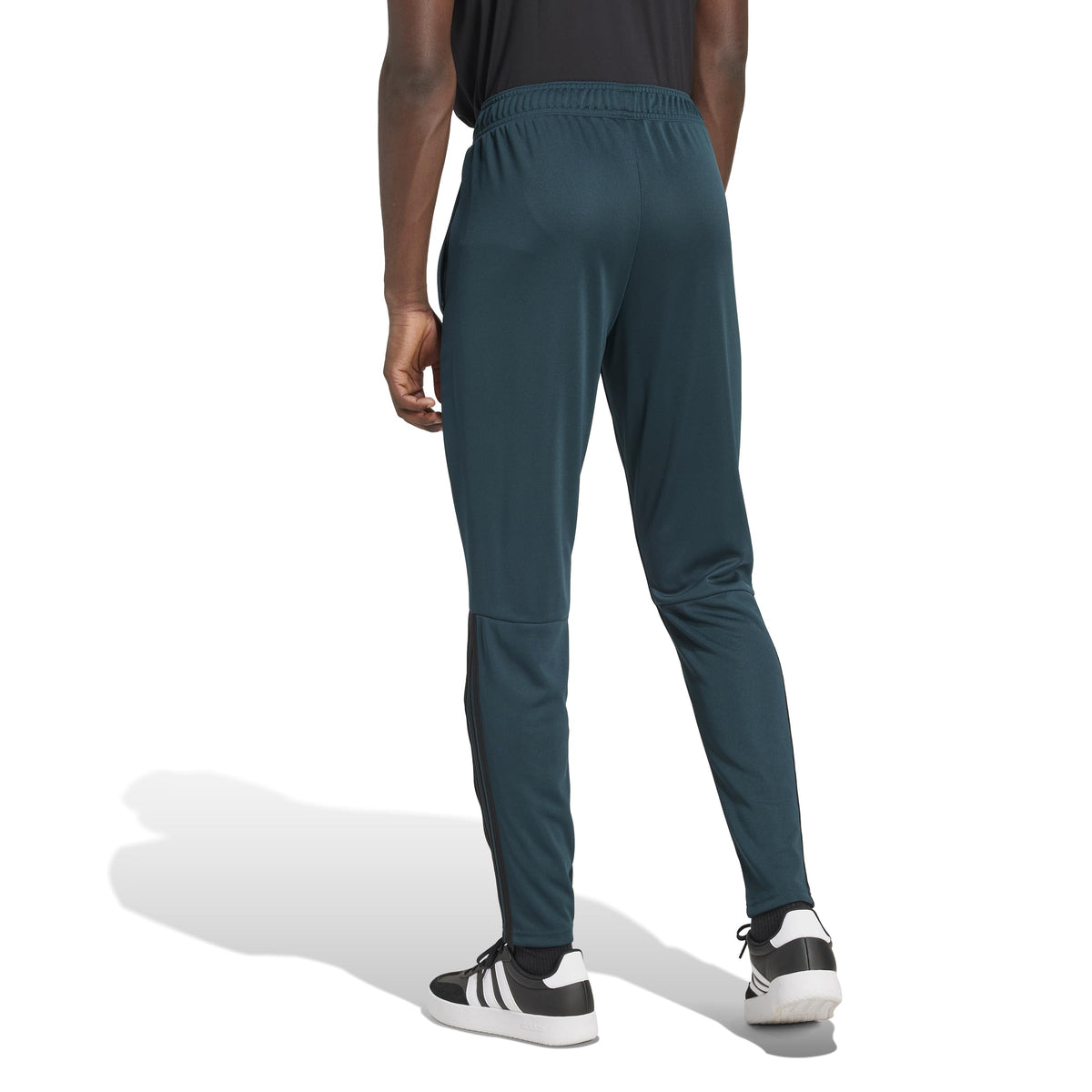adidas Mens Sereno Aeroready Cut 3-Stripes Regular Slim Tapered Tracksuit Bottoms Training Casual Moisture Wicking - Grey
