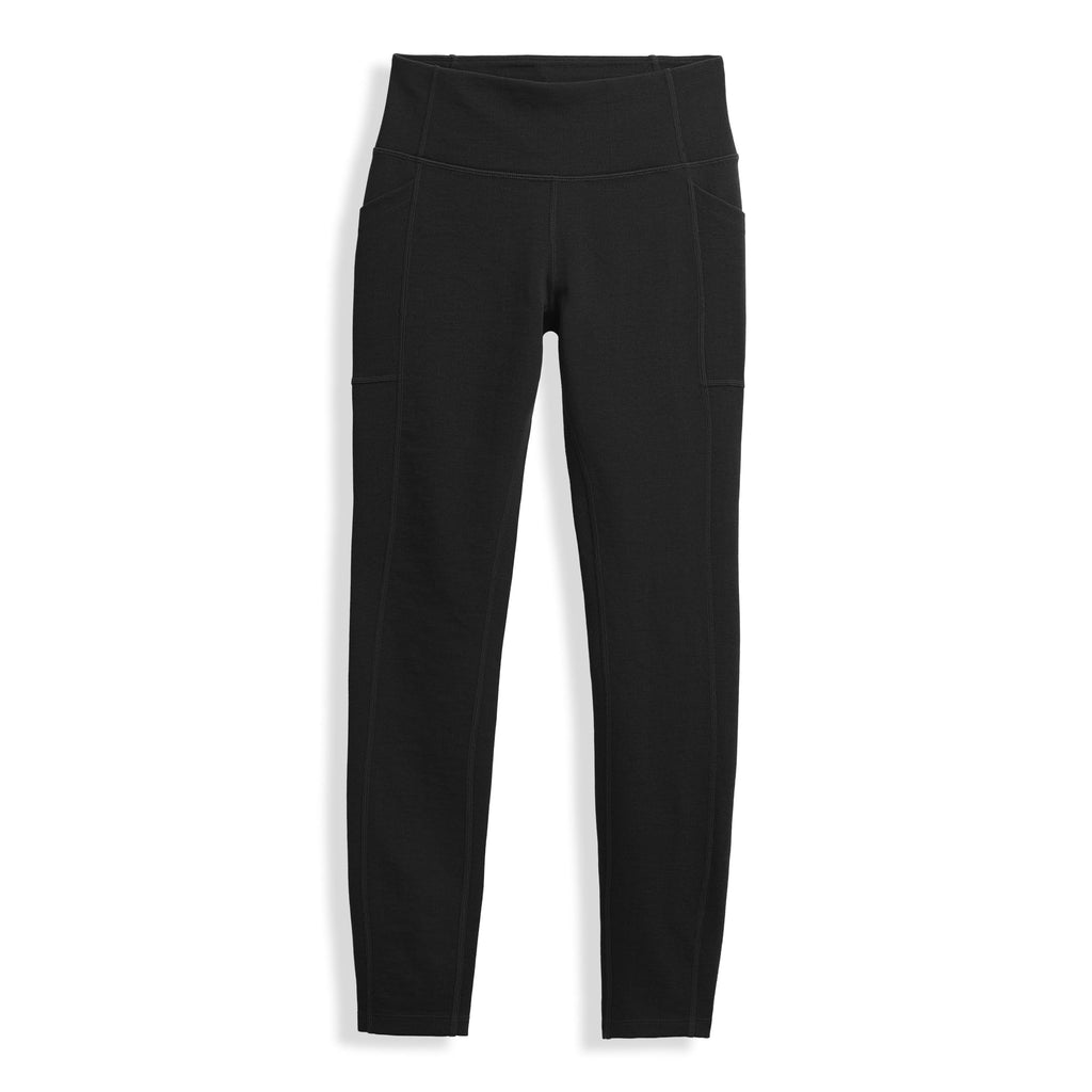 Women's Thermal High-Waist Wool Leggings with Pockets