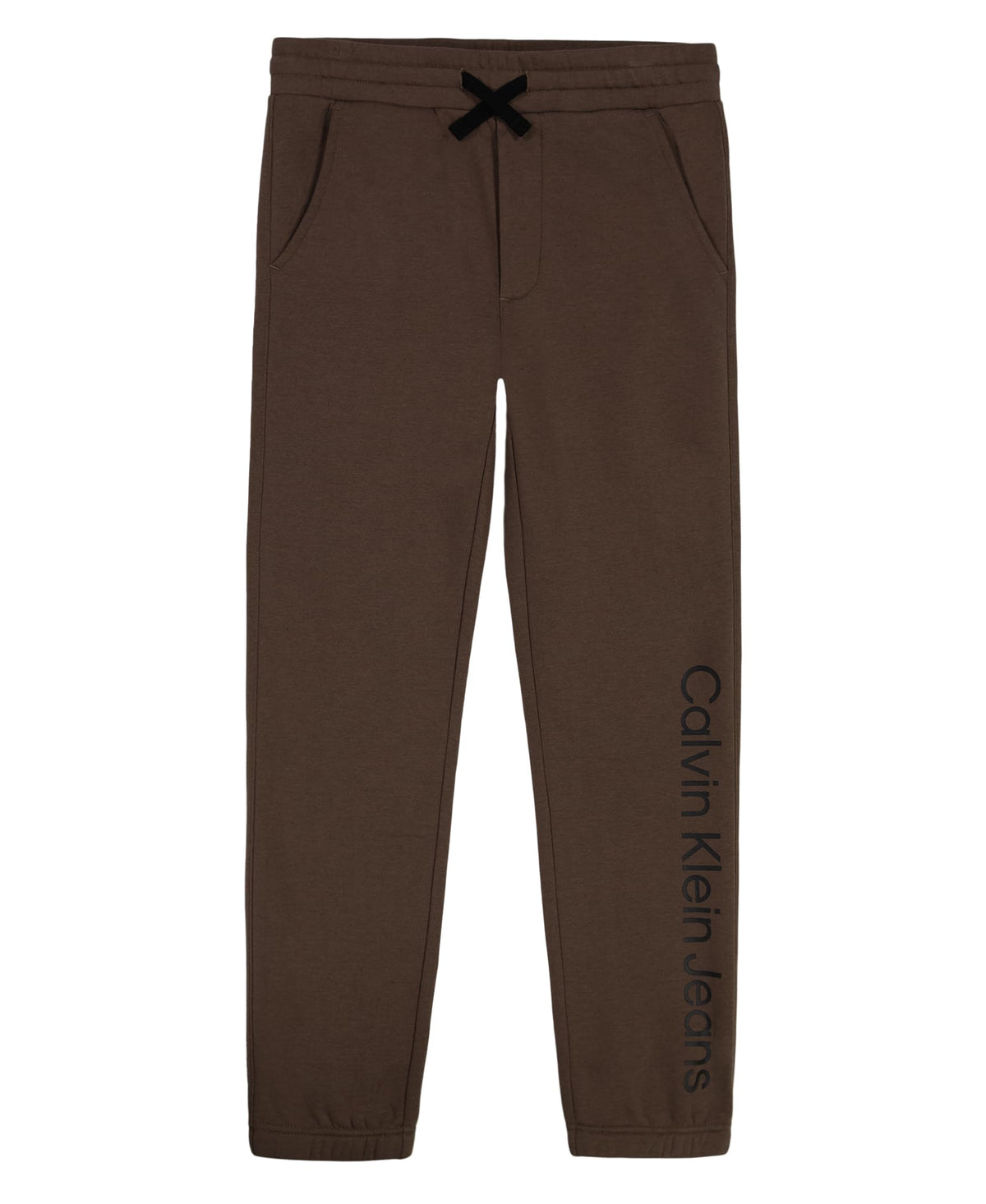 Calvin Klein Boys Pull-on Legacy Fleece Jogger Sweatpants, Drawstring Closure