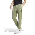 adidas Mens Sereno Aeroready Cut 3-Stripes Regular Slim Tapered Tracksuit Bottoms Training Casual Moisture Wicking - Grey