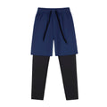 Boys' 2-in-1 Quick-Dry Compression Running Pants