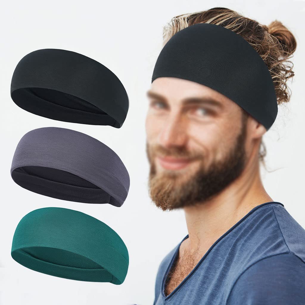 Men's Breathable Sweat-Wicking Sports Headband