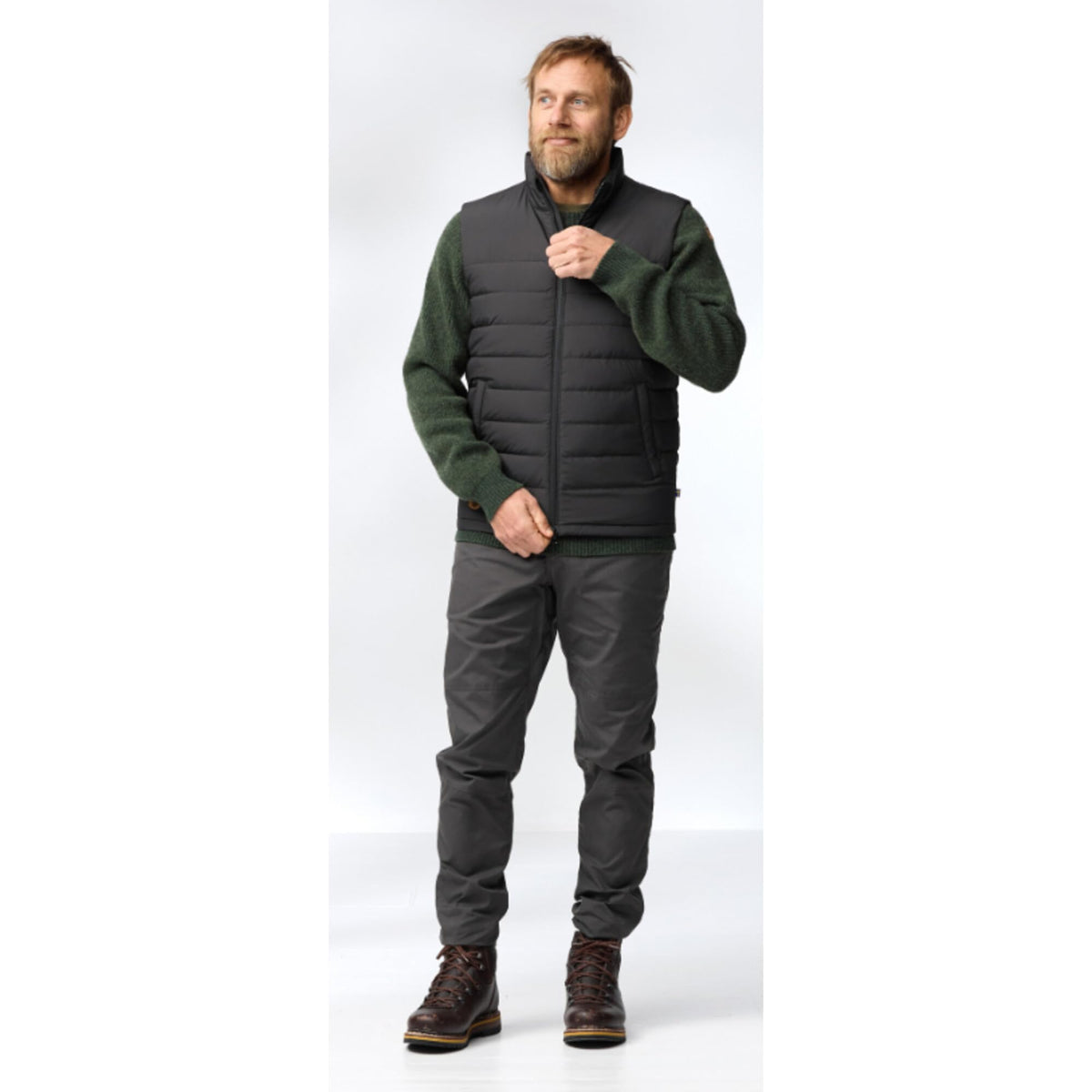 Fjallraven Greenland Down Liner Men's Insulated Down Full-Zip Midlayer Vest