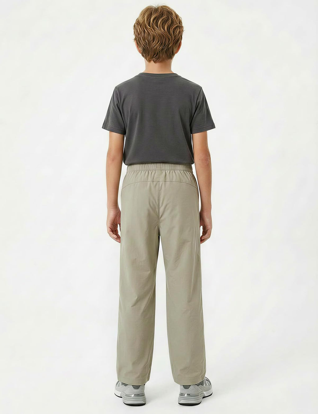 IOFLIGGA Kids Hiking Pants Quick Dry Youth Cargo Pants Girls Boys Loose Fit