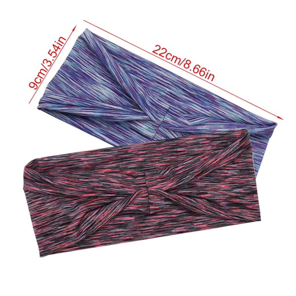Unisex Elastic Sweat-Wicking Sports Headband