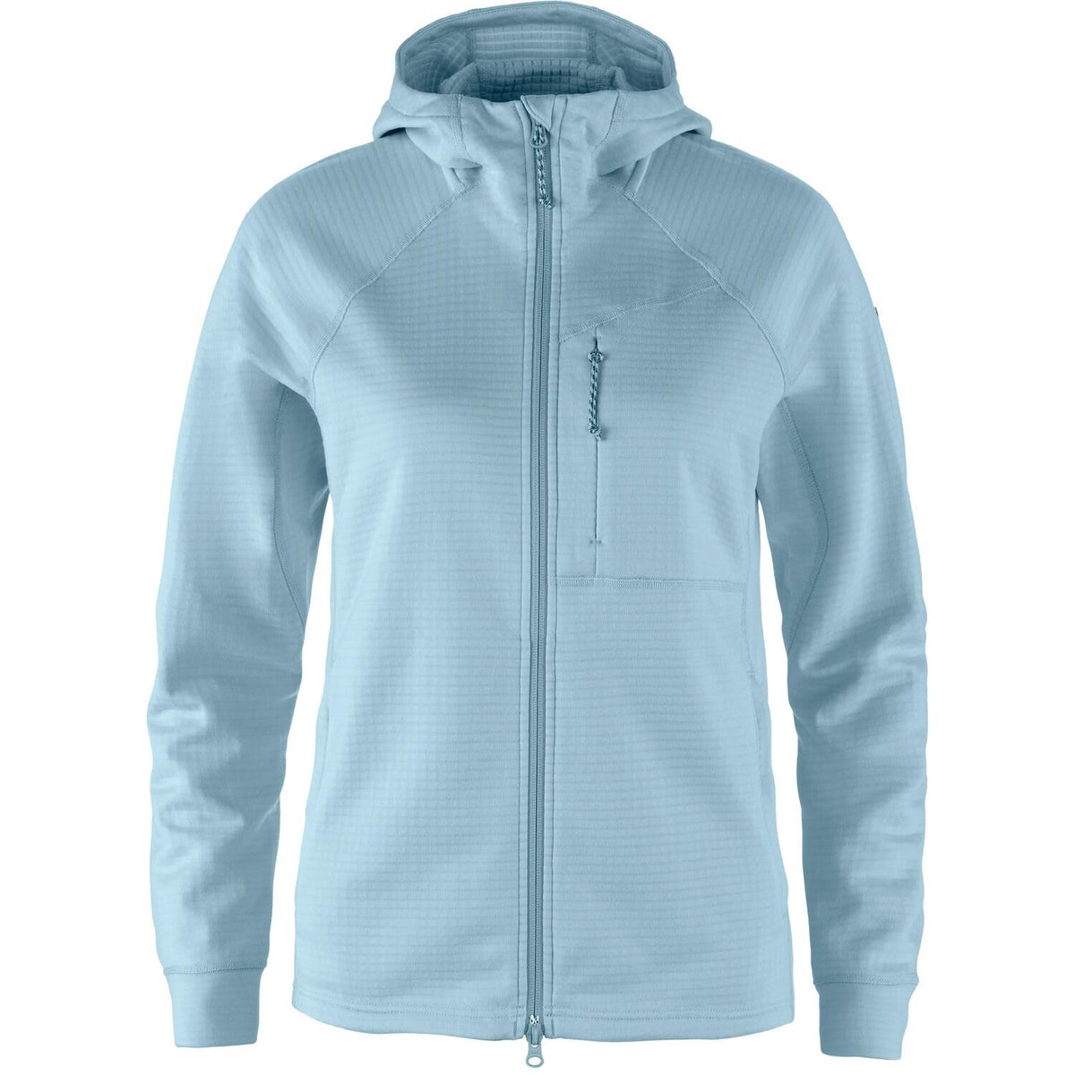 Women's Lightweight Grid Fleece Hiking Hoodie