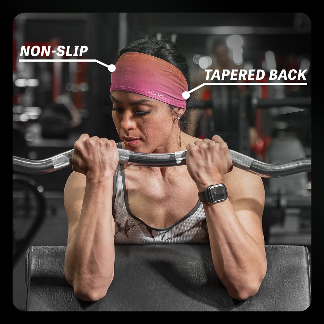 Unisex Moisture-Wicking Non-Slip Sports Headband