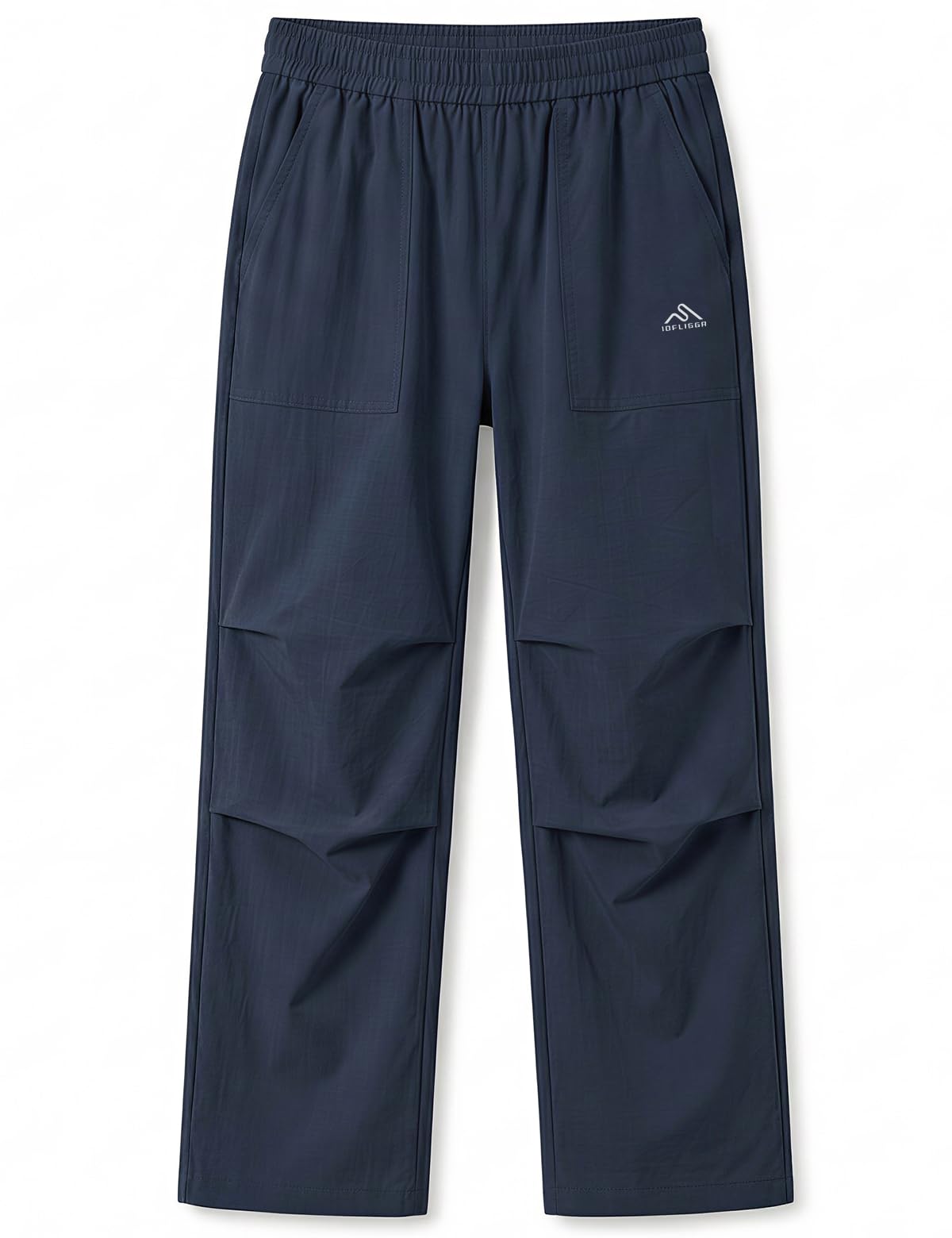 IOFLIGGA Kids Hiking Pants Quick Dry Youth Cargo Pants Girls Boys Loose Fit