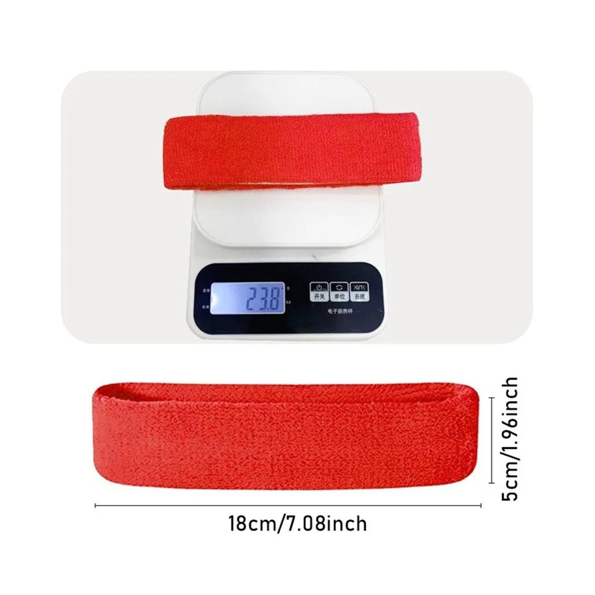 Unisex Breathable Sweat-Wicking Sports Headband