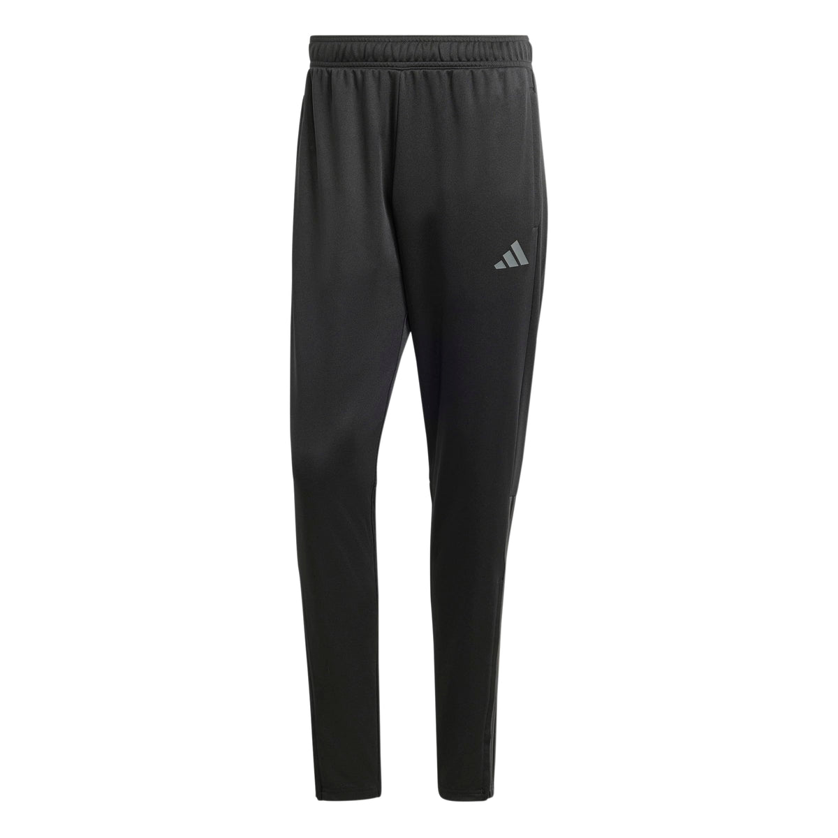 adidas Mens Sereno Aeroready Cut 3-Stripes Regular Slim Tapered Tracksuit Bottoms Training Casual Moisture Wicking - Grey