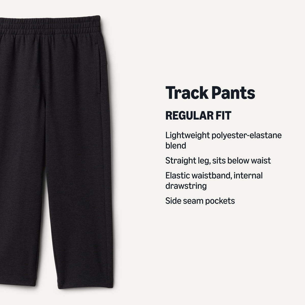 Amazon Essentials Active Boys' Supersoft Performance Knit Straight Fit Track Pant