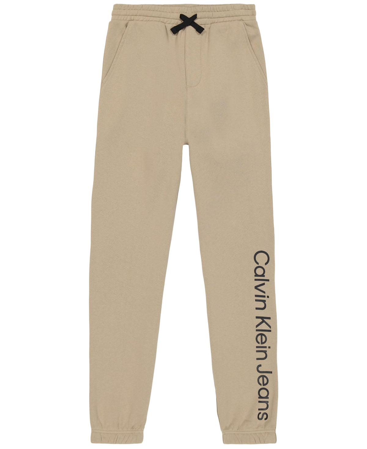 Calvin Klein Boys Pull-on Legacy Fleece Jogger Sweatpants, Drawstring Closure