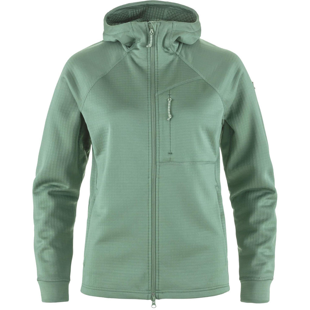 Women's Lightweight Grid Fleece Hiking Hoodie
