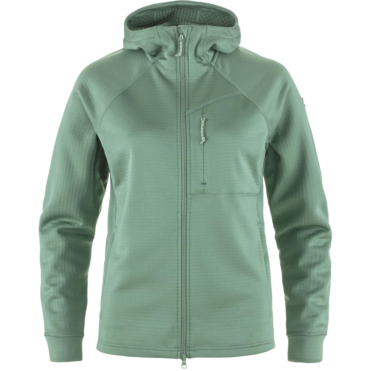 Women's Lightweight Grid Fleece Hiking Hoodie