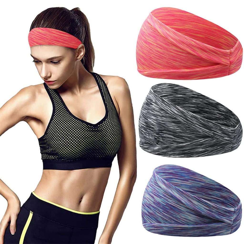 Unisex Elastic Sweat-Wicking Sports Headband