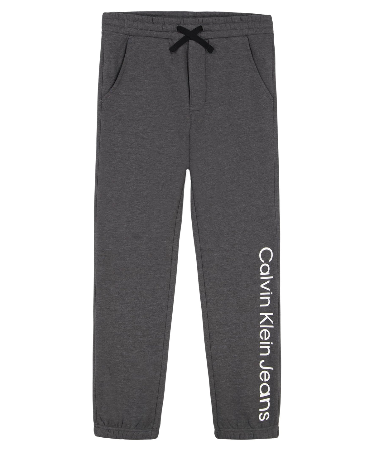 Calvin Klein Boys Pull-on Legacy Fleece Jogger Sweatpants, Drawstring Closure