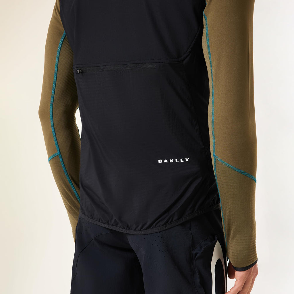 Oakley Mens Elements Alpha Vest, Blackout, Small