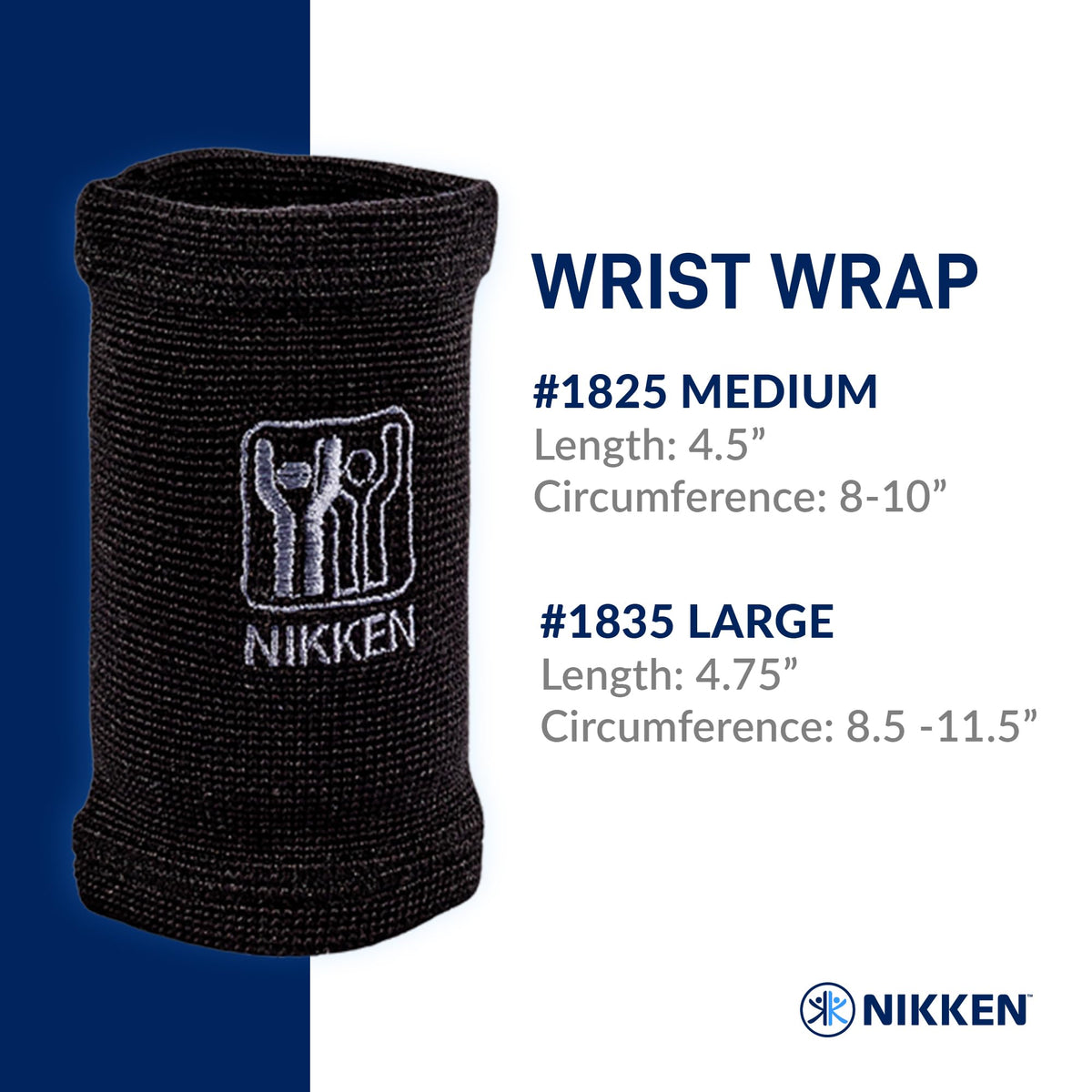 Nikken - KenkoTherm - Wrist Wrap Large - 1835