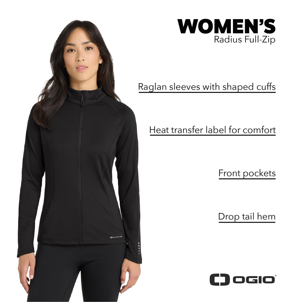 Women's Lightweight Full-Zip Workout Jacket