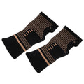 GETAJGHSD Copper Nylon Hand Wrist Sleeves Brace, M, Black 1 Pair