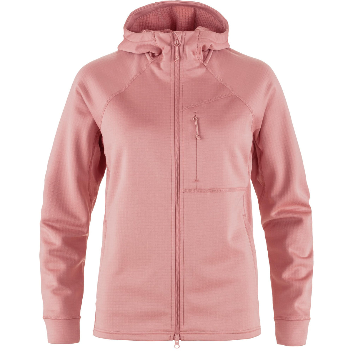 Women's Lightweight Grid Fleece Hiking Hoodie