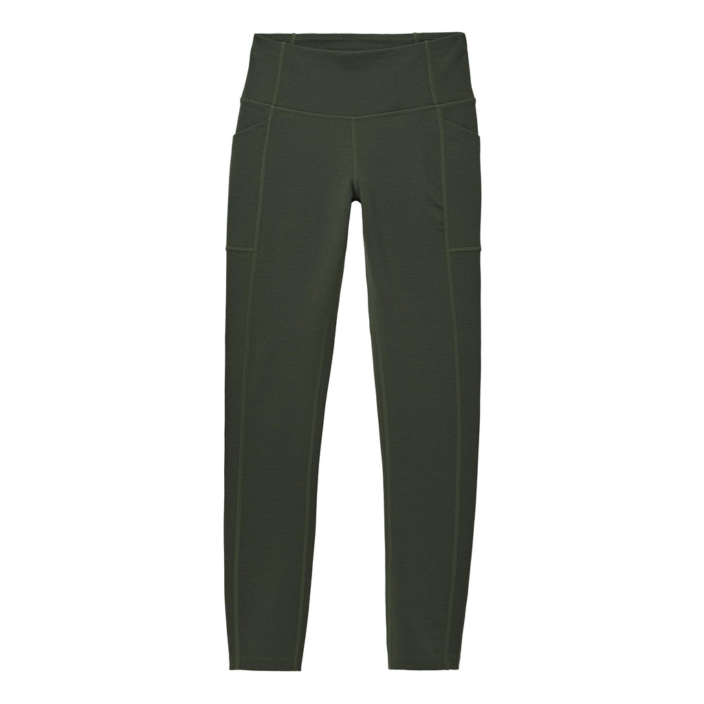 Women's Thermal High-Waist Wool Leggings with Pockets