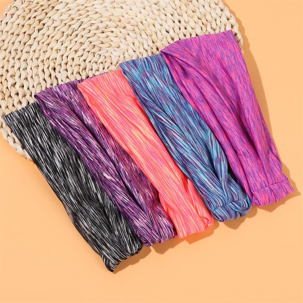 Unisex Elastic Sweat-Wicking Sports Headband