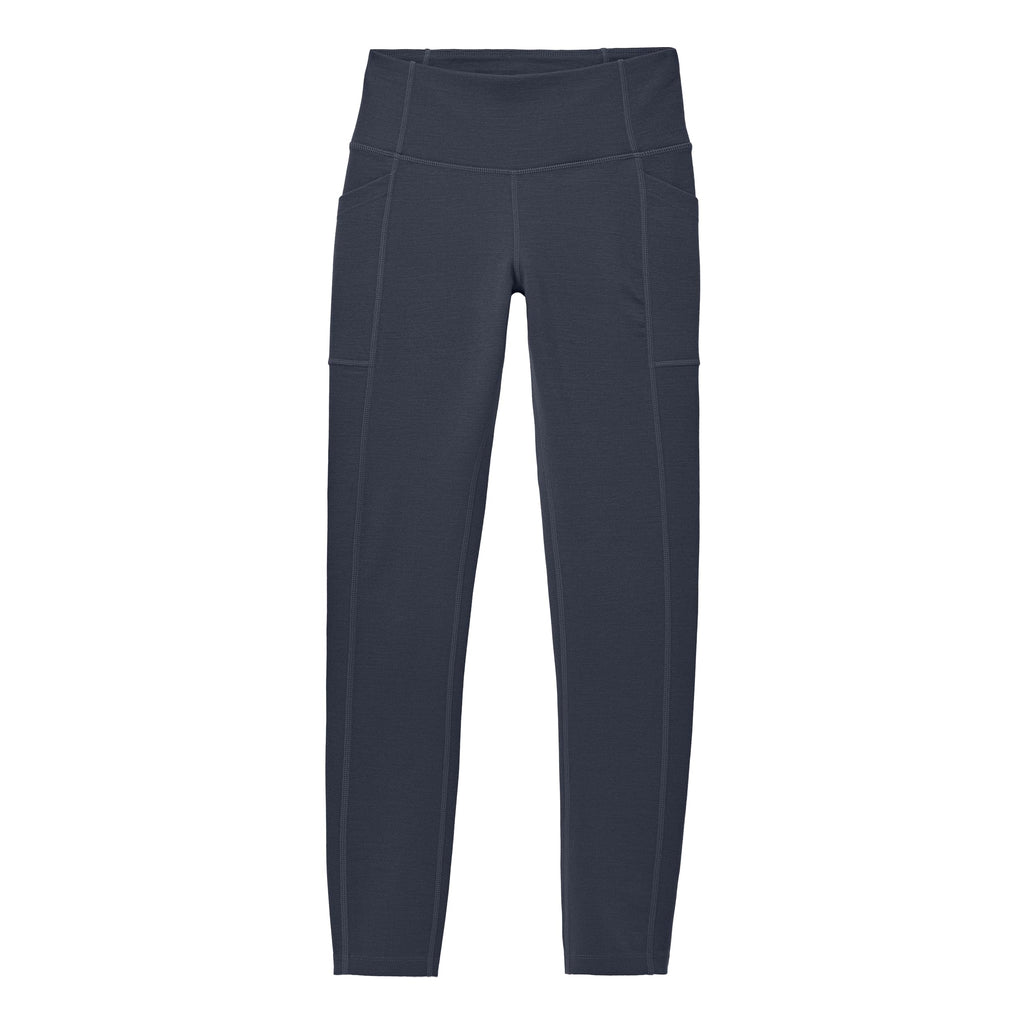 Women's Thermal High-Waist Wool Leggings with Pockets