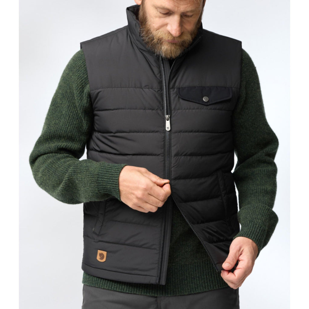 Fjallraven Greenland Down Liner Men's Insulated Down Full-Zip Midlayer Vest