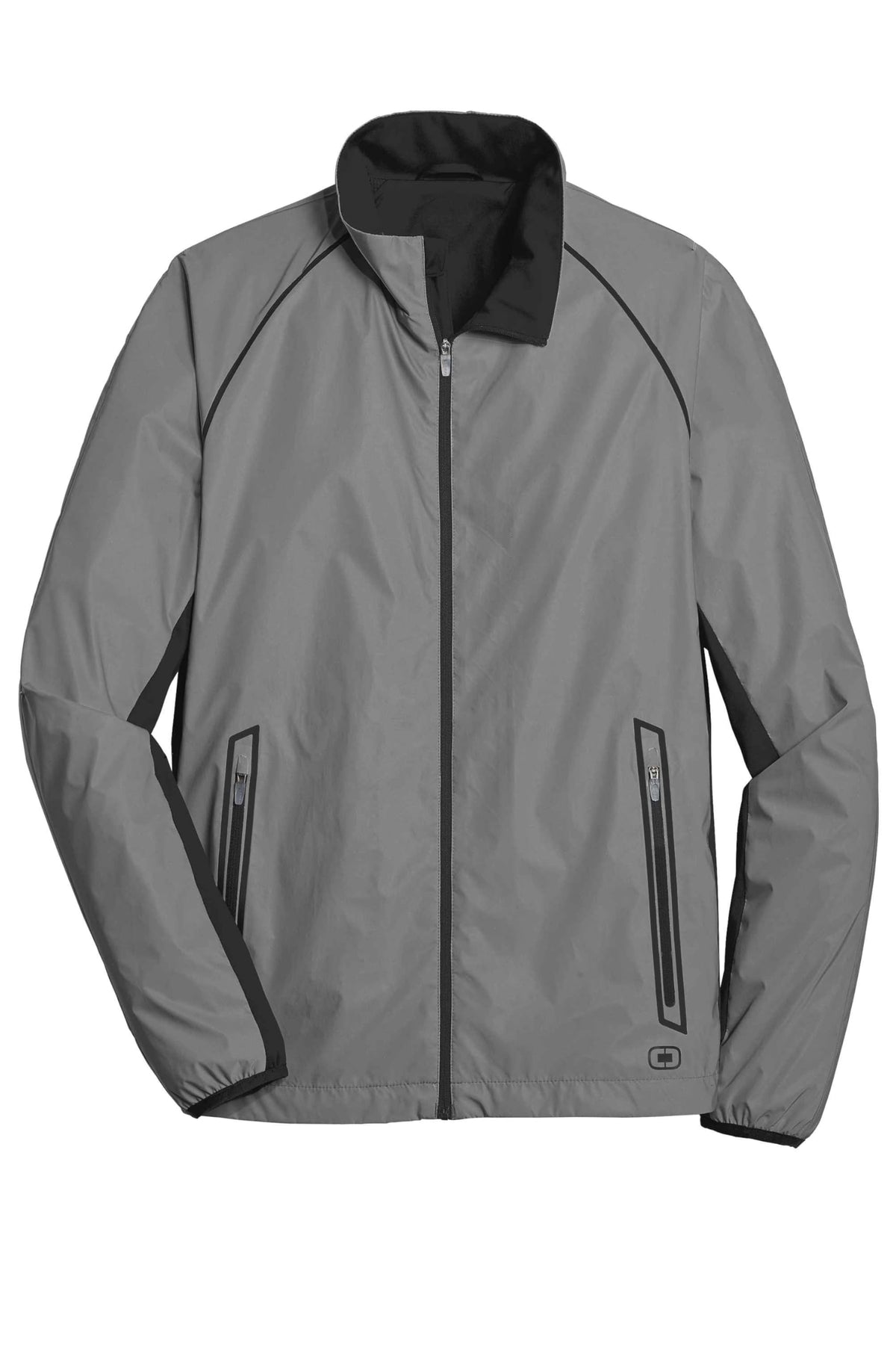 Unisex Reflective Full-Zip Running Jacket