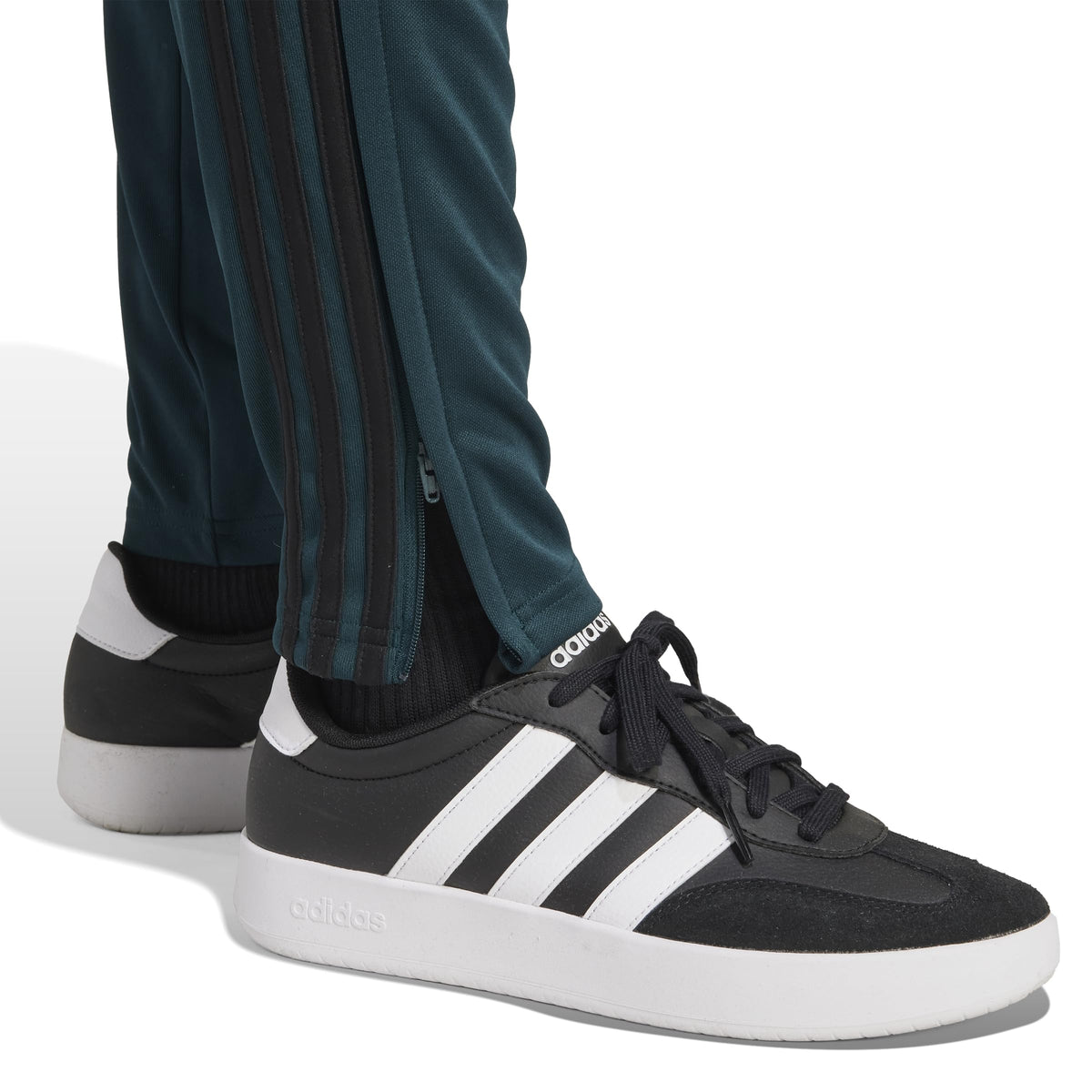 adidas Mens Sereno Aeroready Cut 3-Stripes Regular Slim Tapered Tracksuit Bottoms Training Casual Moisture Wicking - Grey