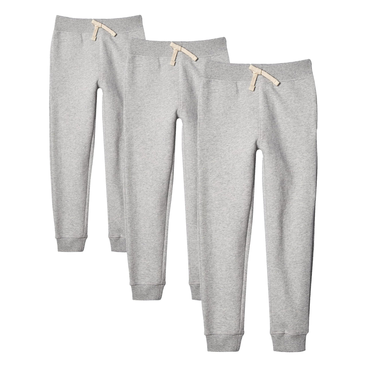 Nautica Boys Basic Fleece Jogger Sweatpants, Elastic Waistband with Drawstring Closure, Super Soft Cotton-Blend