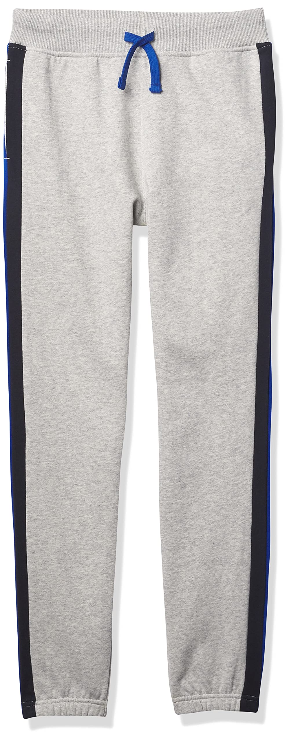 Nautica Boys Basic Fleece Jogger Sweatpants, Elastic Waistband with Drawstring Closure, Super Soft Cotton-Blend