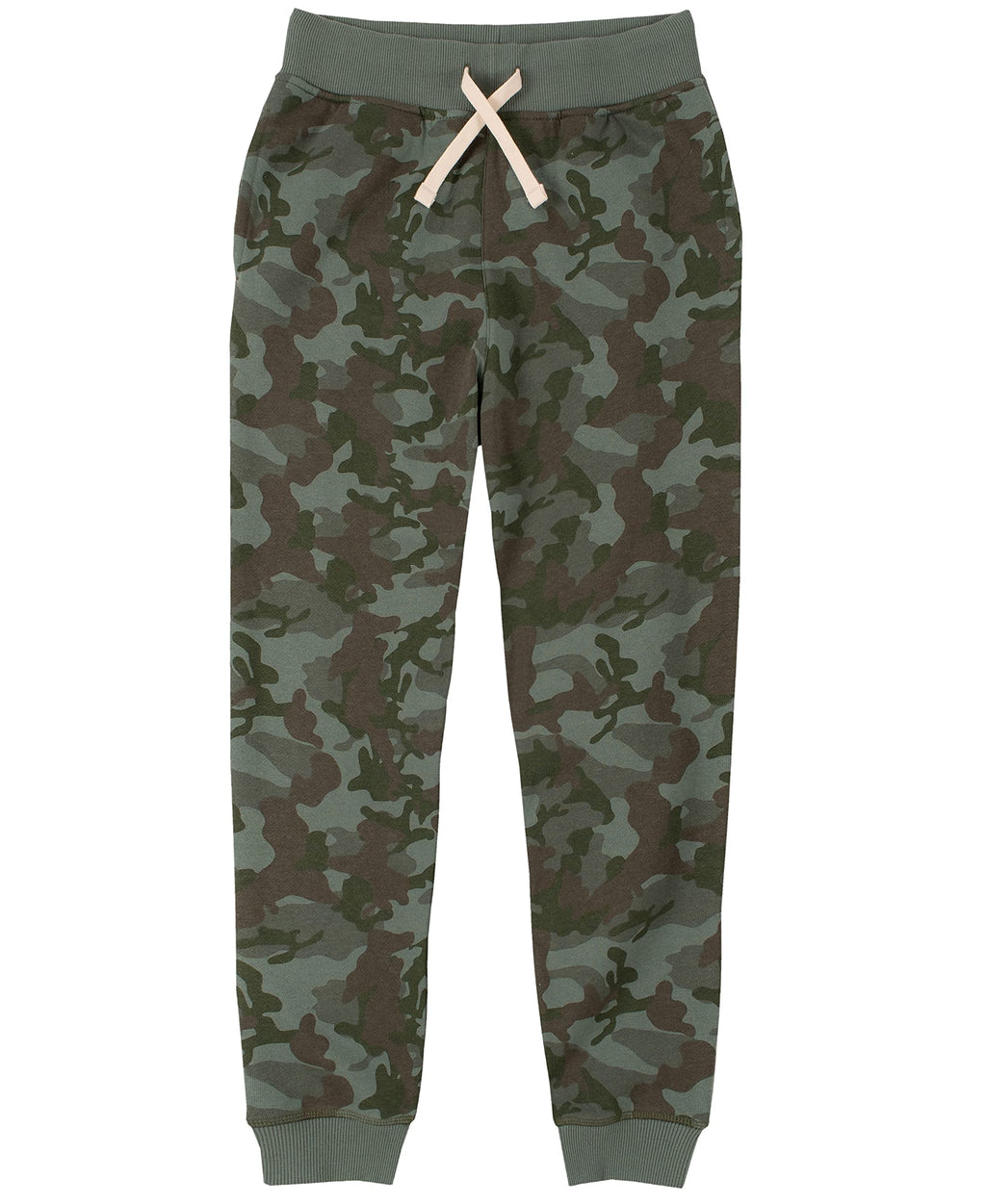 Nautica Boys Basic Fleece Jogger Sweatpants, Elastic Waistband with Drawstring Closure, Super Soft Cotton-Blend