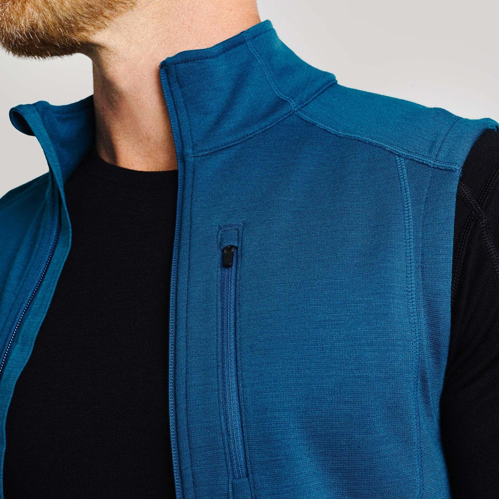 Men's Merino Wool Lightweight Outdoor Vest